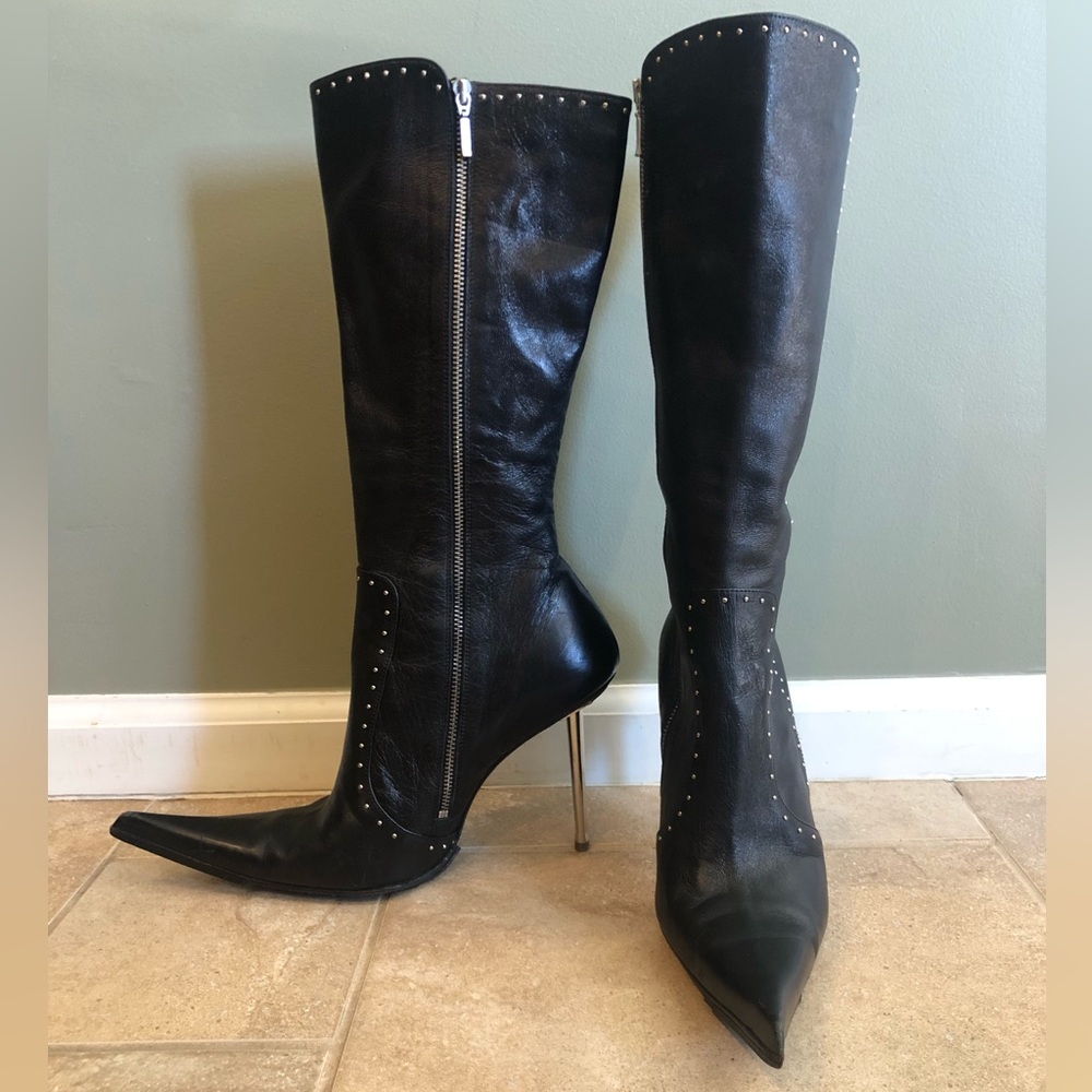DiMarni stiletto mid-calf boots size 38
